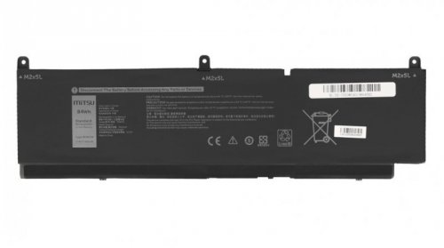 Mitsu Bateria PKWVM do Dell Precision 15 7550 7560 Precision 15 7760 7400 mAh (84 Wh) 11.4V