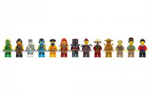 LEGO Klocki Ninjago 71814 Turniejowe miasto ze świątynią
