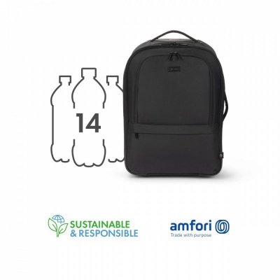 DICOTA Plecak Roller Eco CORE 14-16 cali Czarny