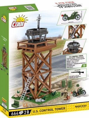Cobi Klocki Klocki U.S. Control Tower 664 klocki