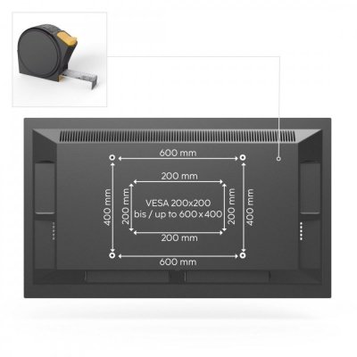 Hama Uchwyt LCD/LED 600x400 fullmotion 90&#039;