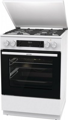 Gorenje Kuchnia gazowo-elektryczna GKS6C71WA