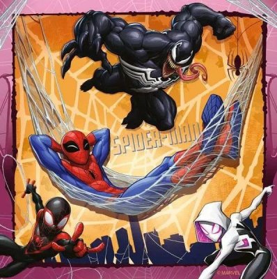 Ravensburger Polska Puzzle 3x49 elementów Spiderman