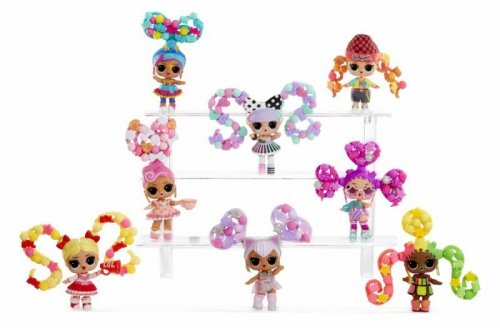 MGA Lalka L.O.L. Surprise Hair Beads Tots Display 12 sztuk