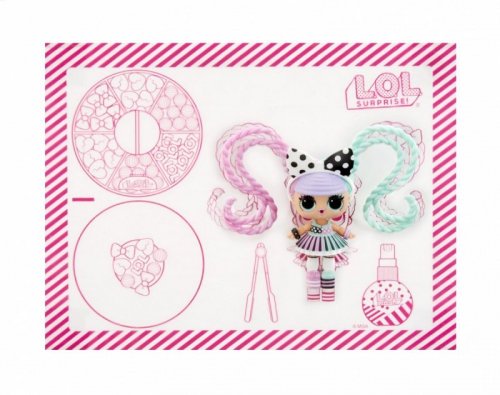 MGA Lalka L.O.L. Surprise Hair Beads Tots Display 12 sztuk