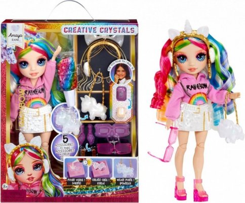 MGA Lalka Rainbow High Creative Crystals, Amaya