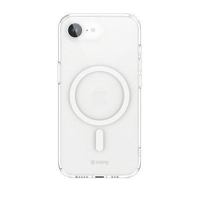 CRONG Clear MAG Cover - Etui iPhone 16e MagSafe Przezroczystye