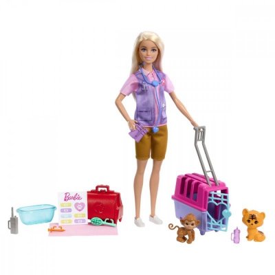 Mattel Lalka Barbie Ratowniczka zwierząt Kariera