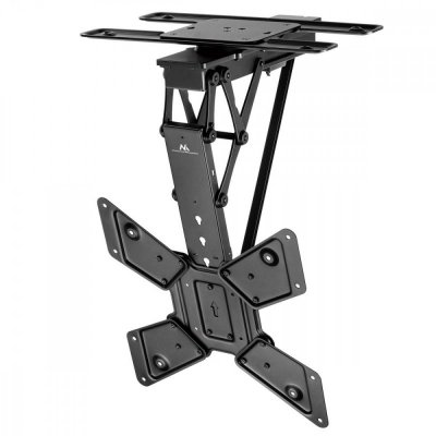 Maclean Uchwyt sufitowy elektryczny do TV, MC-491 23-65&#039;, max 30kg, VESA 600x400, obrót 90st, pilot