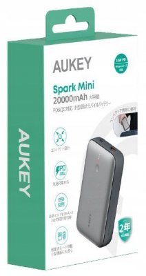 AUKEY Mini Power Bank PB-Y57| 20000mAh | 22.5W | 2xUSB | PD 3.0 QC 3.0 LED