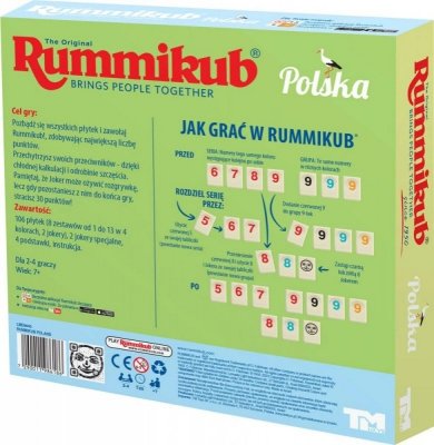 Tm Toys Gra Rummikub Polska PL