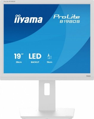 IIYAMA Monitor komputerowy  19 cali B1980S-W1 HDMI,DP.PIVIOT,HAS/150mm