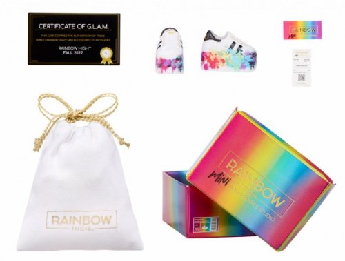 MGA Akcesoria  Rainbow High Buty display 27 sztuk