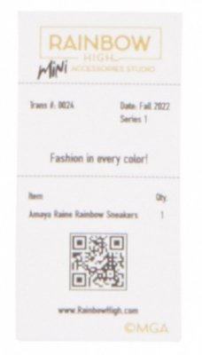 MGA Akcesoria Rainbow High Buty asortyment 1 sztuka