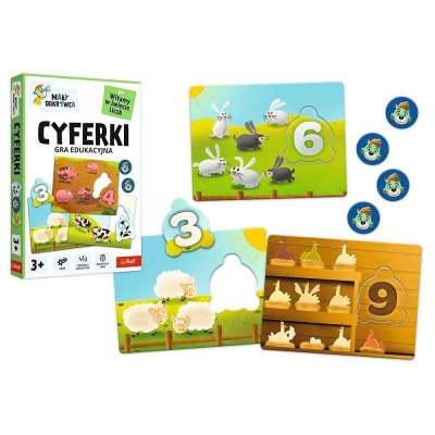 Trefl Gra Cyferki Mały Odkrywca