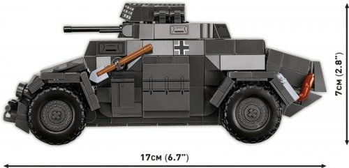 Cobi Klocki Klocki Sd.Kfz 222 502 klocki