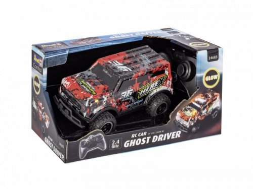 Revell RC Auto zdalnie sterowane RC Car Ghost Driver - czerwone