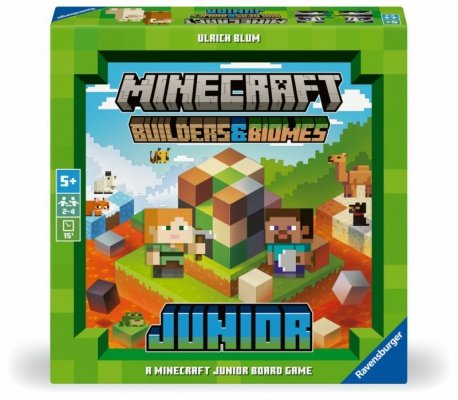 Ravensburger Polska Gra Minecraft Builders and Biomes Junior