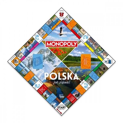 Winning Moves Gra Monopoly Polska jest piękna 2025