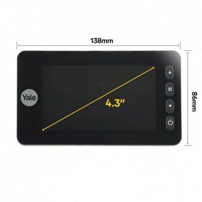 YALE HOME Elektroniczny wizjer drzwiowy DDV 5800