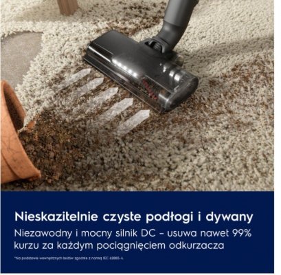 Electrolux Odkurzacz pionowy Hygienic 600  EP61HB21UV