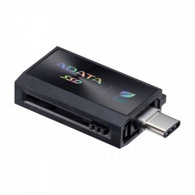 Adata Dysk zewnętrzny SSD SC730 512G USB 3.2C/A 600/600MB/s czarny
