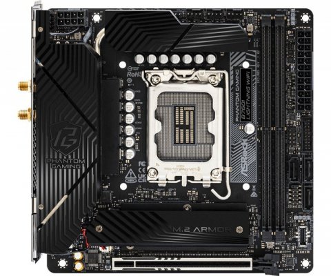 ASRock Płyta główna B760I LIGHTNING WIFI s1700  2DDR5 mITX DP/HDMI