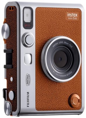 Fujifilm Aparat Instax mini EVO brązowy