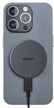 AUKEY LC-MC10 Qi2 MagSafe 15W 3A USB-C ładowarka bezprzewodowa