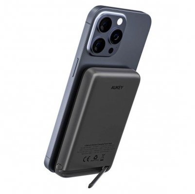 AUKEY PB-MS01 MagSafe PowerBank | 6700mAh | 20W | LED | USB-C