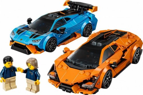 LEGO Klocki  Speed Champions 77238 Lamborghini Revuelto i Huracan STO