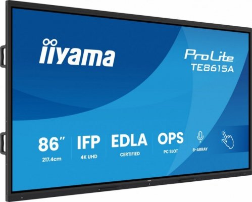 IIYAMA Monitor interaktywny 86 cali TE8615A-B1AG