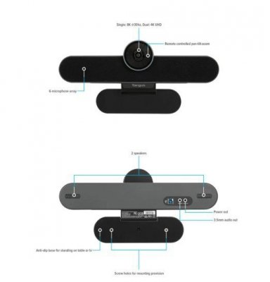 Targus Kamera internetowa All-in-One 4K Video Conference System AEM350EUZ