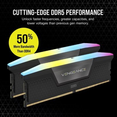 Corsair Pamięć DDR5 Vengeance RGB 96GB/6400(2*48GB) CL32