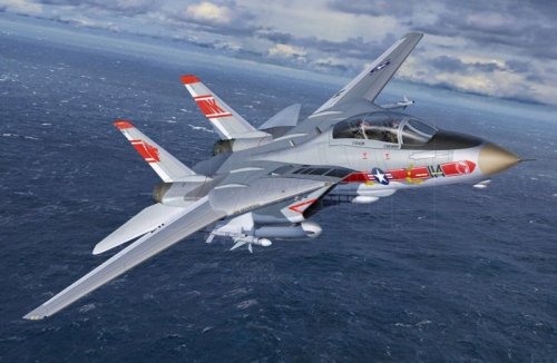 Revell Model plastikowy Set Grumman F-14A Tomcat 1/144
