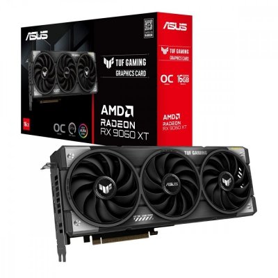 Asus Karta graficzna Radeon RX 9060 XT TUF Gaming 16GB GDDR6 OC