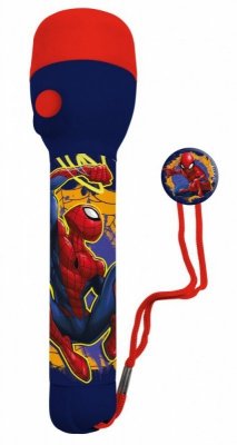 Kids Euroswan Latarka duża Spiderman 16 x 4,5 cm