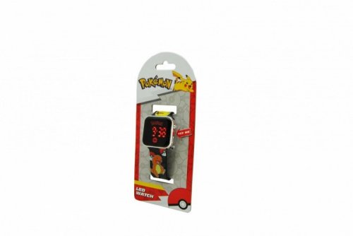Kids Euroswan Zegarek LED z kalendarzem Pokemon