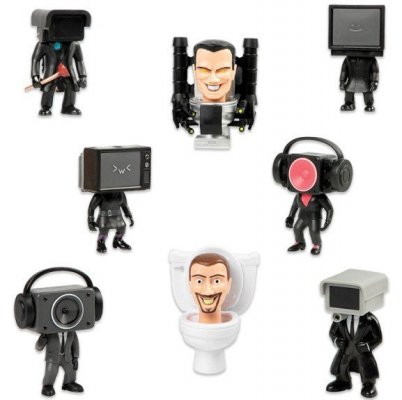 Cobi Skibidi Toilet - Tajemnicze figurki kolekcjonerskie