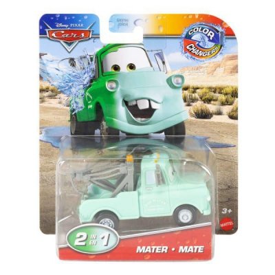 Mattel Pojazd Auta zmieniający kolor, Grn Mater