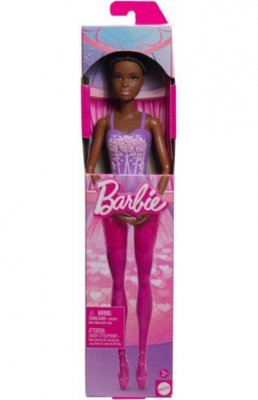 Mattel Lalka Barbie Baletnica Czarne włosy