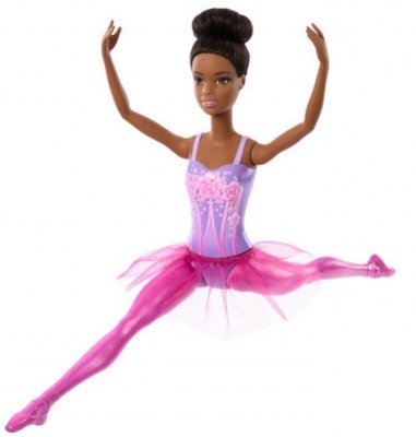 Mattel Lalka Barbie Baletnica Czarne włosy