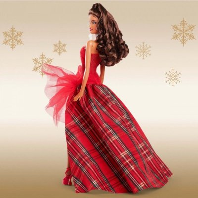 Mattel Lalka Barbie Holiday brunetka