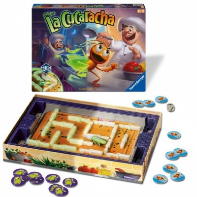 Ravensburger Polska Gra La Cucaracha świecąca w ciemności
