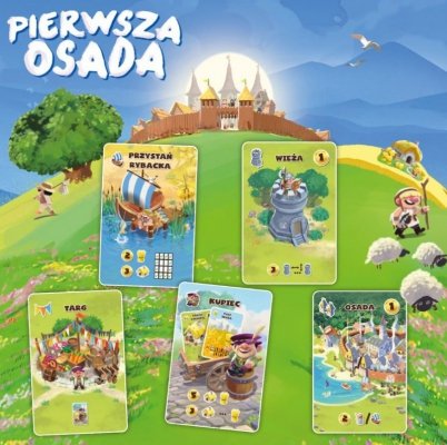 Nasza księgarnia Gra Pierwsza osada
