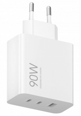 XIAOMI Ładowarka 90W HyperCharge Power Adapter(3-Port) EU