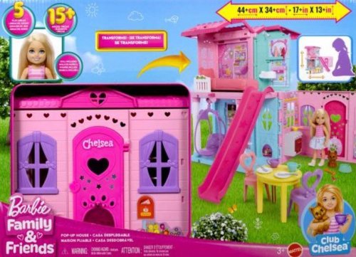 Mattel Barbie Rozkładany domek dla lalek Chelsea
