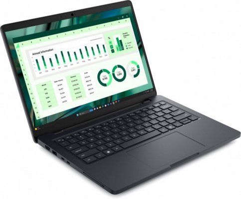Dell Stacja robocza Dell Pro Max 14 MC14250 Win 11 Pro U5 235H/16GB/512GB Gen4/14 FHD+/UMA GPU/FgrPr&SmtC /IR Cam/Mic/WLAN + BT/Backlit Kb/4 Cell/3PS