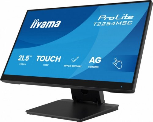IIYAMA Monitor komputerowy  24 cale T2254MSC-B2AG  POJ.10PKT.IPS,POWŁOKA AG, 300cd, FHD,  HDMI,DP,2xUSB,7H