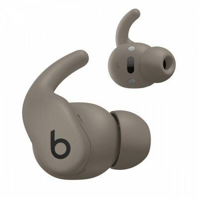 Apple Słuchawki Powerbeats Fit - bezprzewodowe douszne słuchawki sportowe - skalny szary